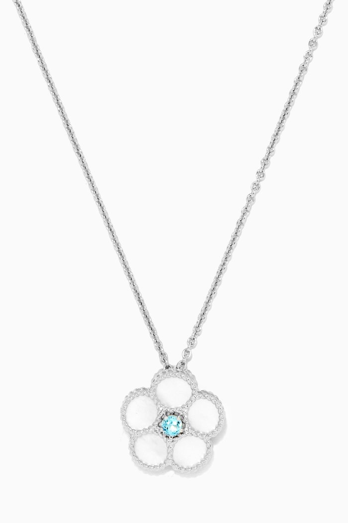 

Farfasha Petali del Mare Necklace in 18kt White Gold
