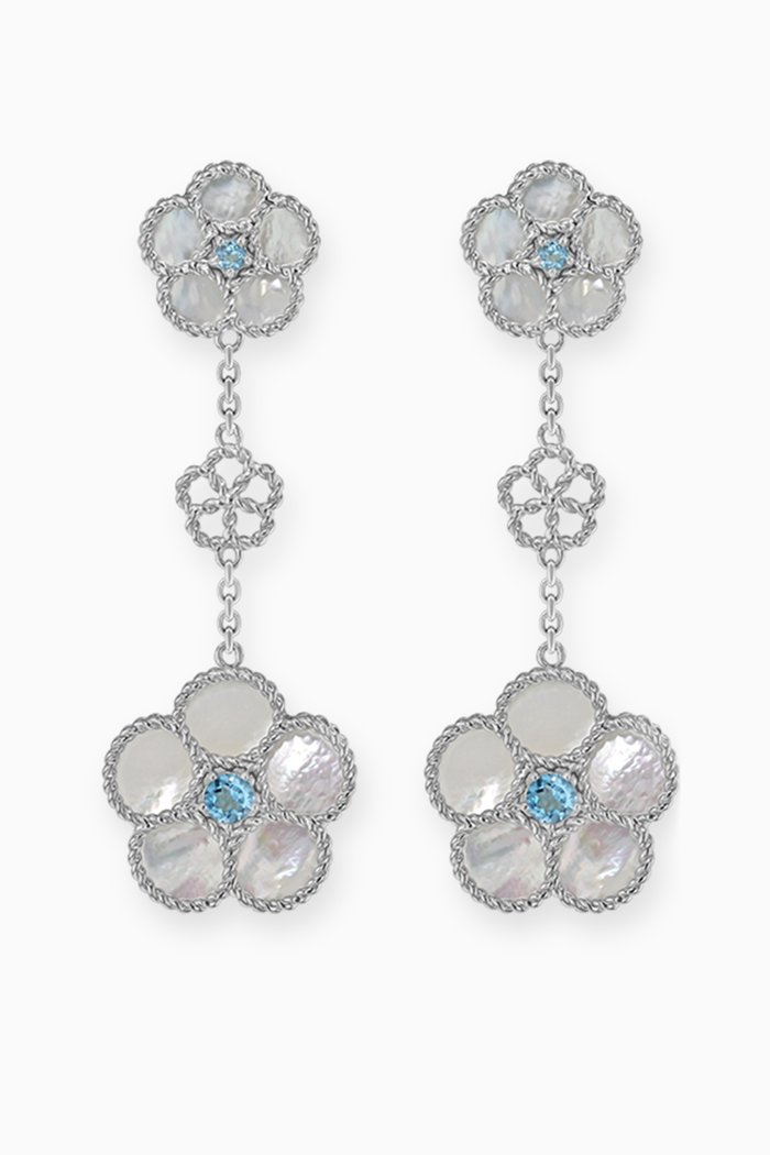 

Farfasha Petali del Mare Earrings in 18kt White Gold