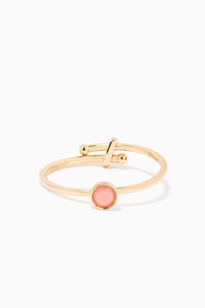 

Ara Opal October Birthstone Ring in 18kt Yellow Gold