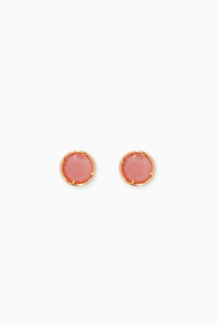 

Ara Opal October Birthstone Earrings in 18kt Yellow Gold