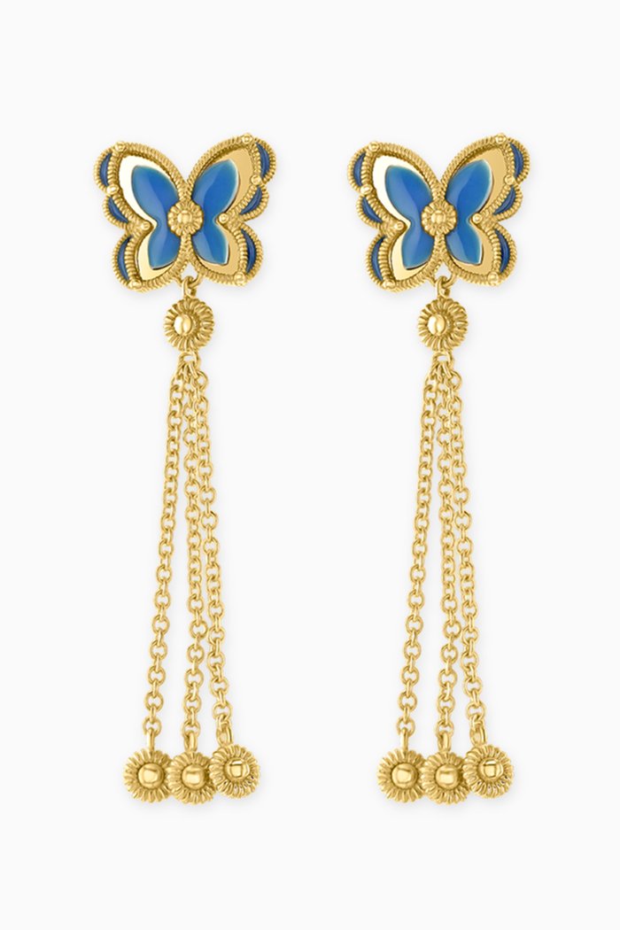 Farfasha Giardino Earrings in 18kt Yellow Gold
