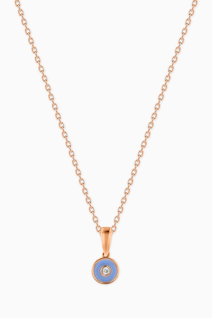 

Ara Diamond Necklace in 18kt Rose Gold