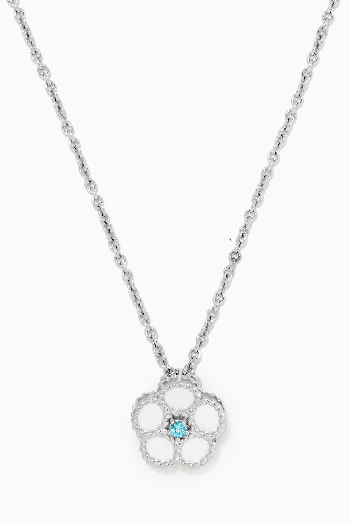 

Farfasha Petali del Mare Necklace in 18kt White Gold