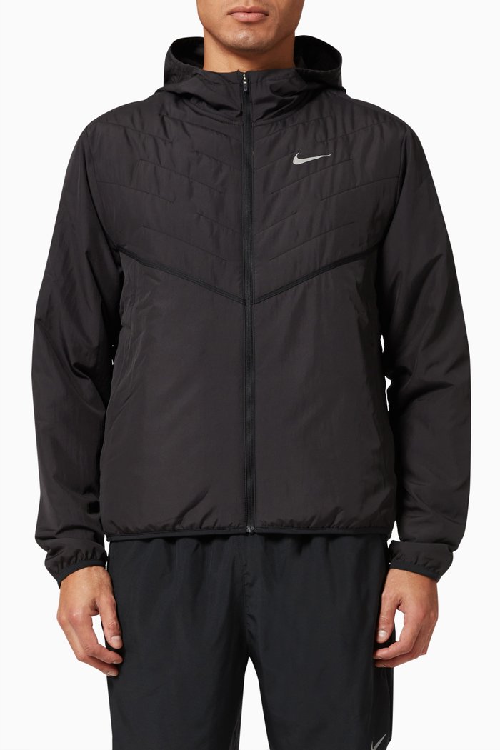 

Therma-FIT Repel Running Jacket in Synthetic-fill Nylon, Black