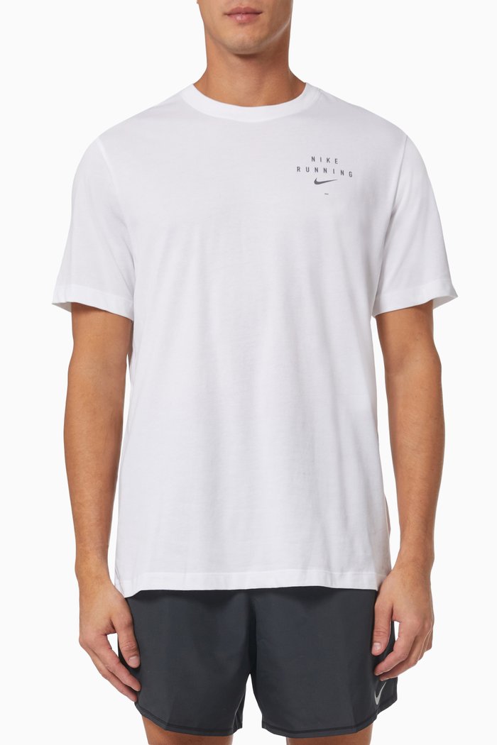 

Dri-FIT Run Division T-shirt in Jersey, White