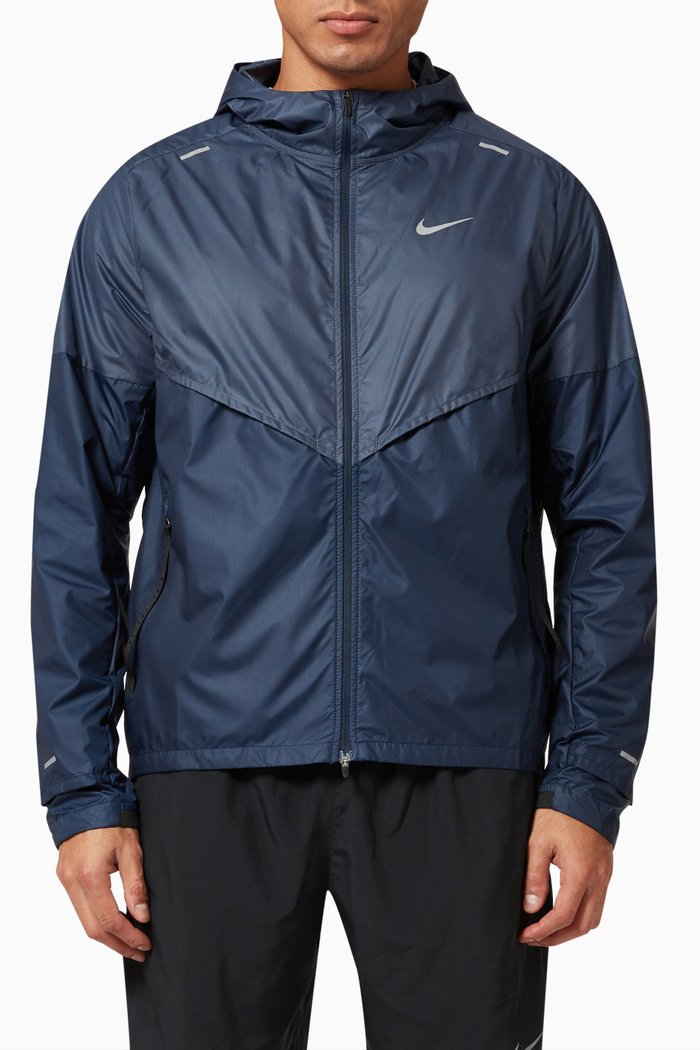 

Shieldrunner Jacket in Nylon, Blue
