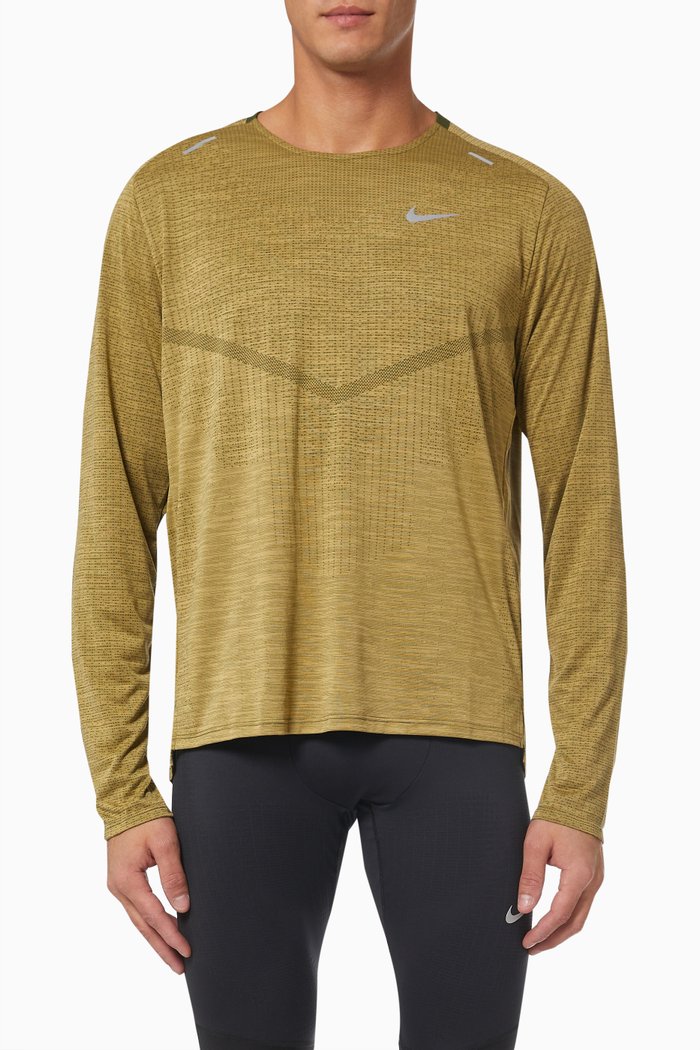 

Dri-FIT ADV Techknit Ultra Running Top in Recycled Polyester, Green