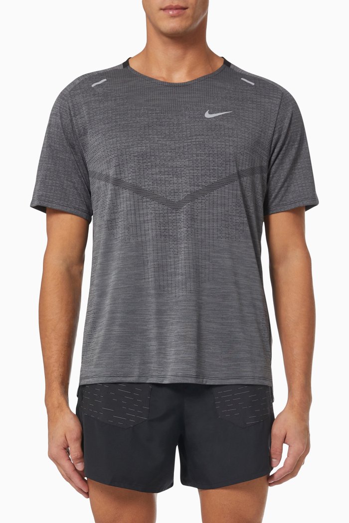 

Dri-FIT ADV Techknit Ultra Running Top in Recycled Polyester, Black