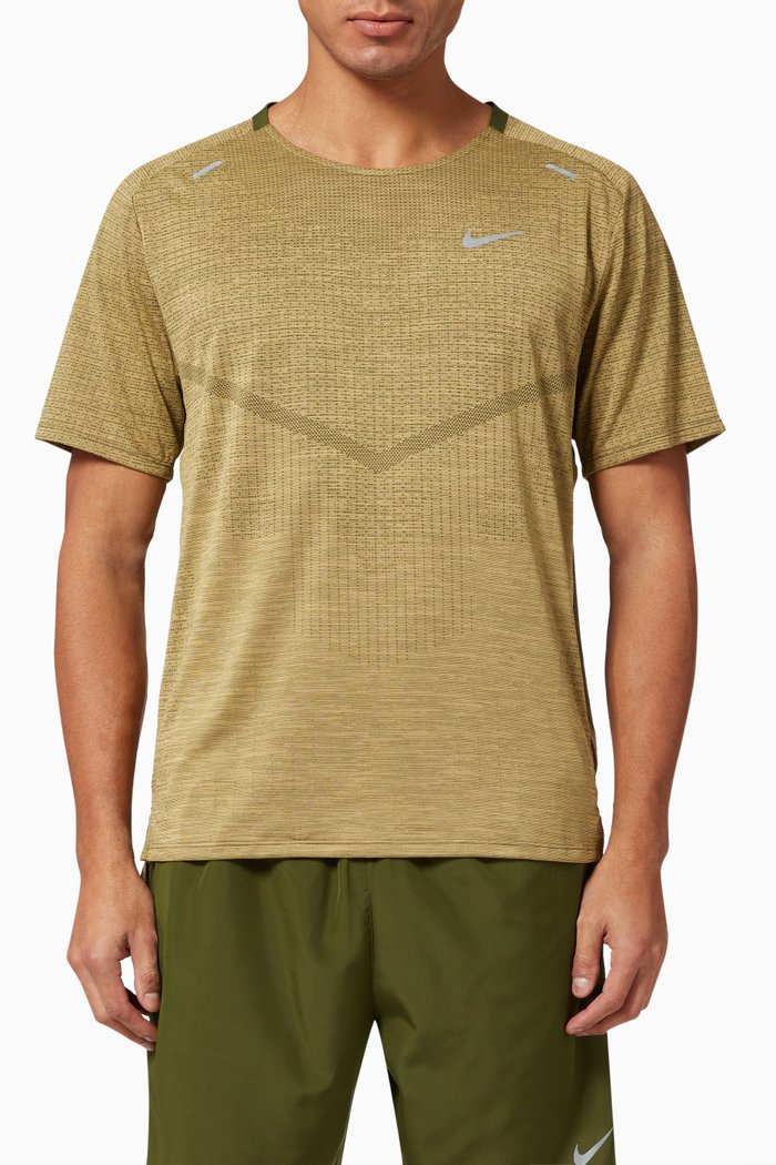 

Dri-FIT ADV Techknit Ultra Running Top in Recycled Polyester, Green