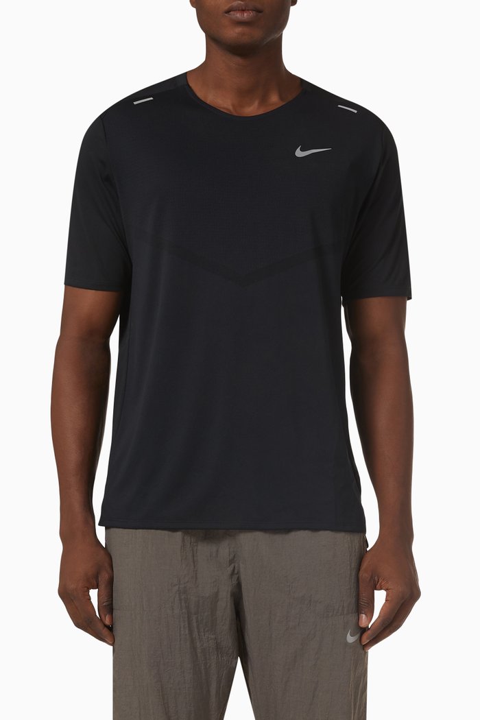 

Dri-FIT Rise 365 Running Top in Recycled Polyester, Black