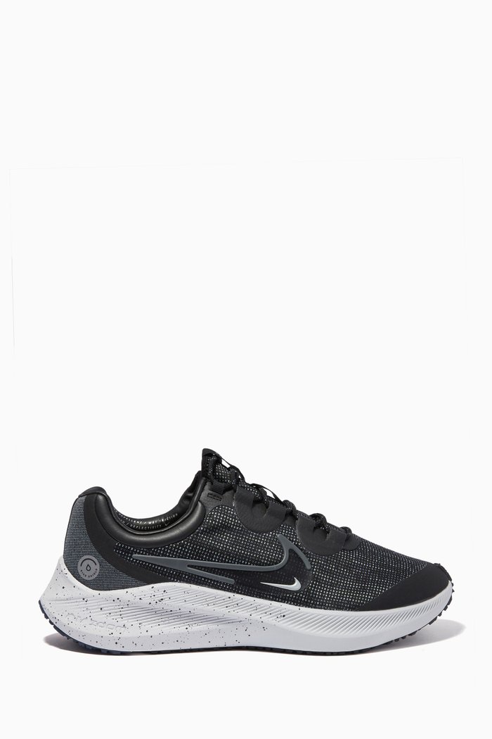 

Zoom Winflo 8 Shield Sneakers in Textile, Black