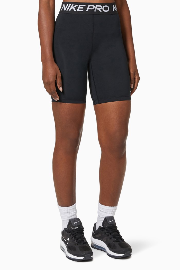 

Nike Pro 365 8" Shorts in Stretch Nylon, Black