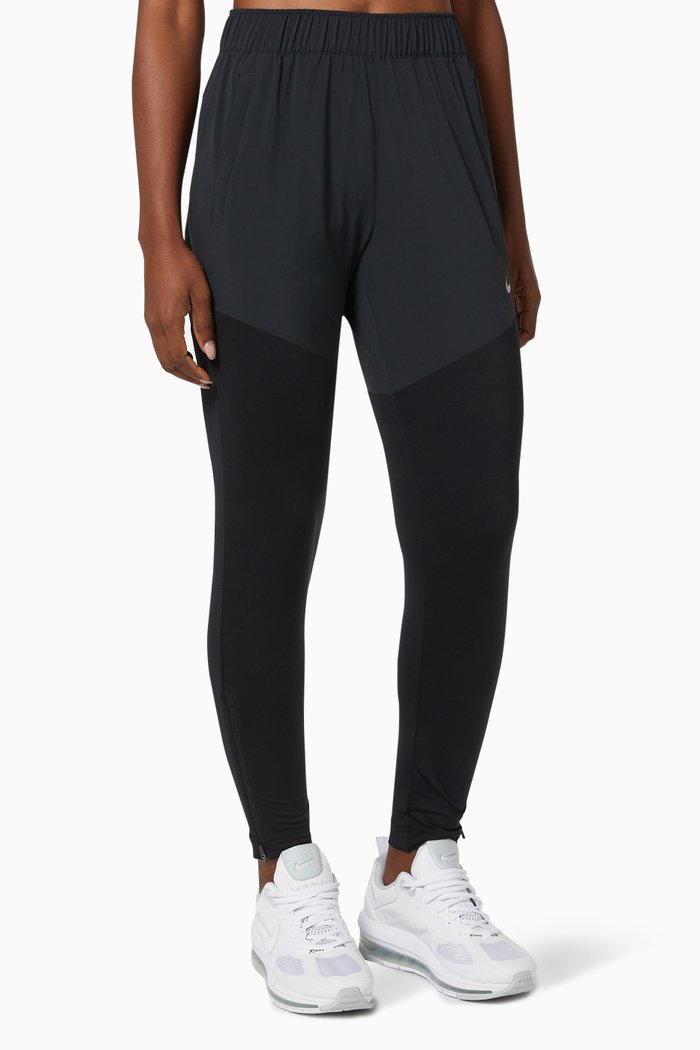 

Dri-FIT Essential Running Trousers in Recycled Polyester, Black