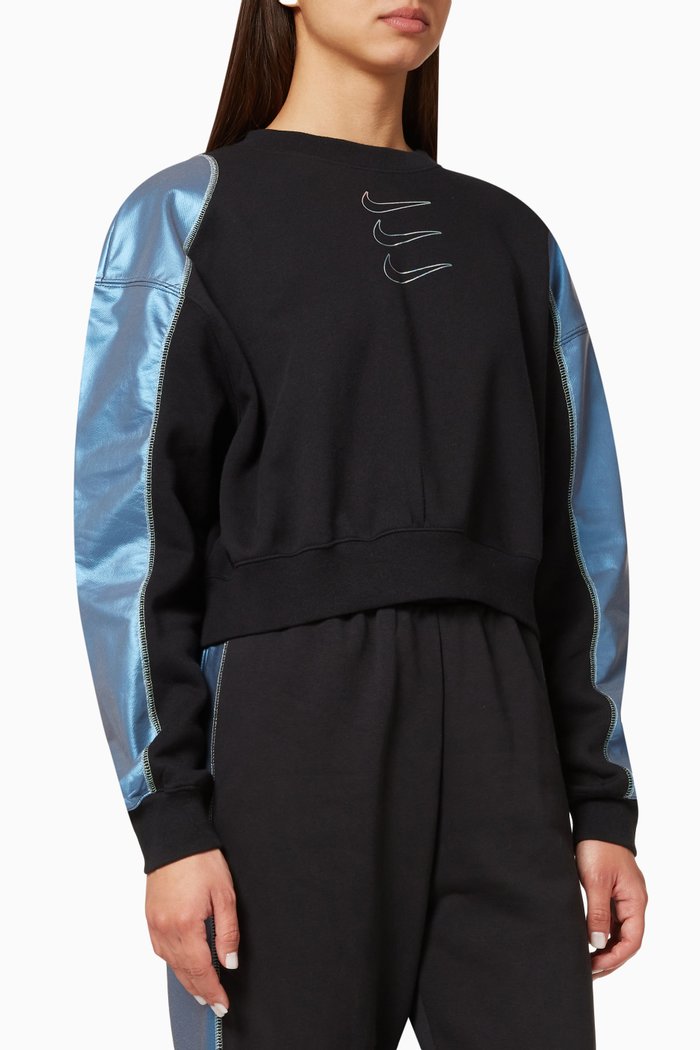 

Sportswear Opal Sweatshirt in Fleece, Black