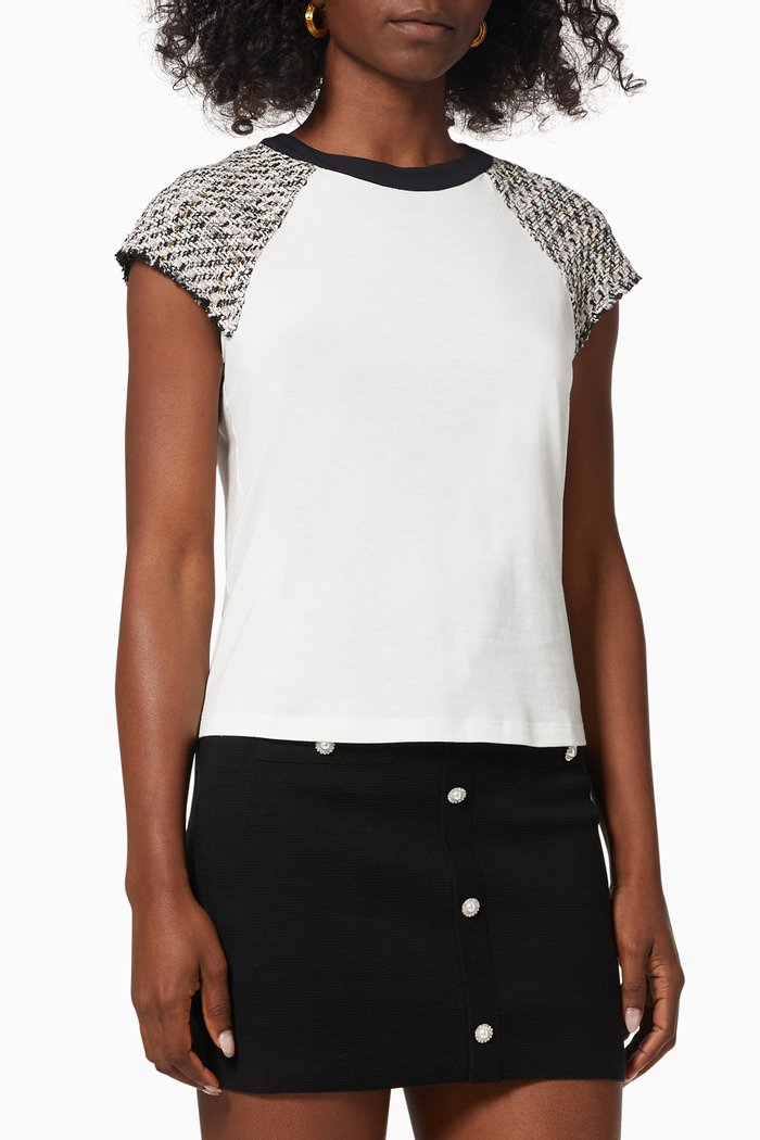 

Tweela T-shirt in Cotton, White