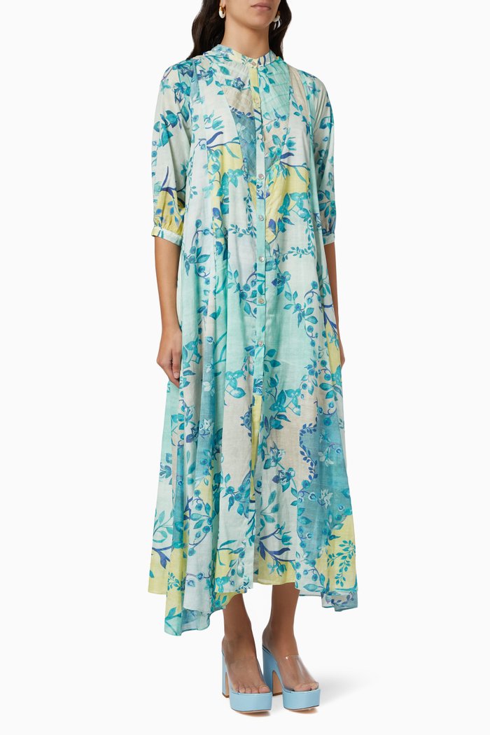 

Gia Maxi Dress, Blue
