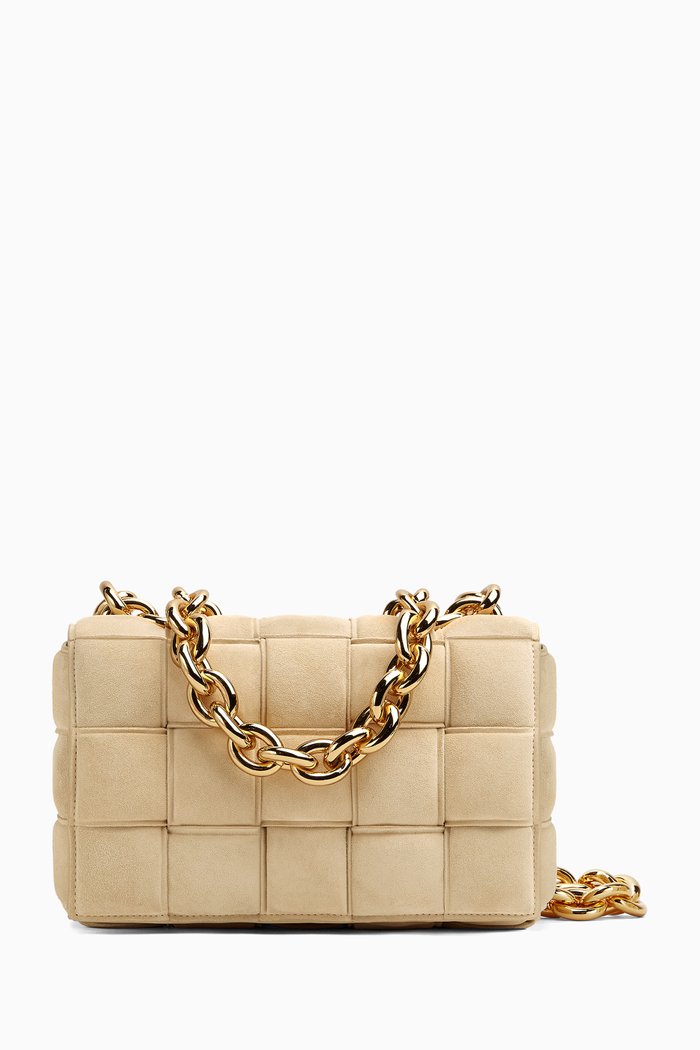 

The Chain Cassette in Suede, Neutral