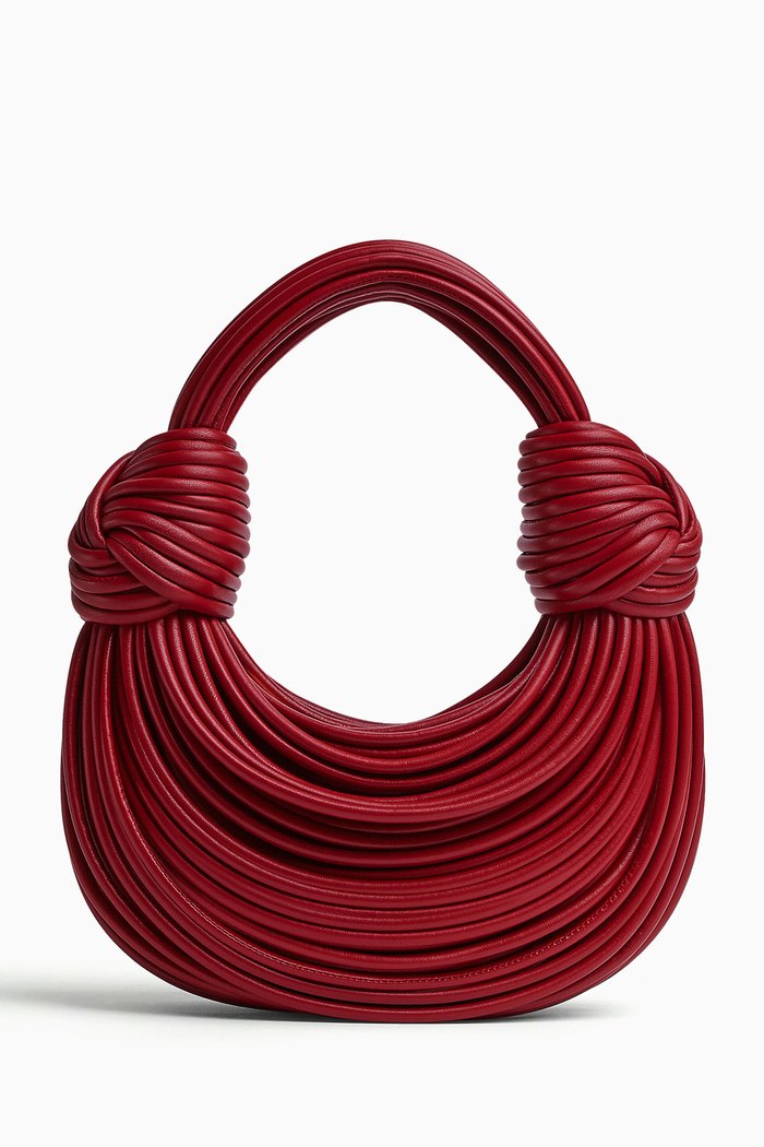 

Double Knot Bag in Tubular Nappa, Red