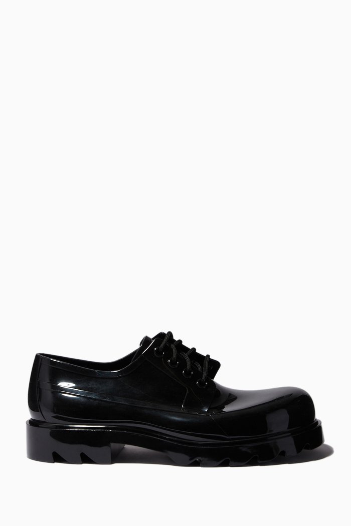 

Stride Shoes in Rubber, Black