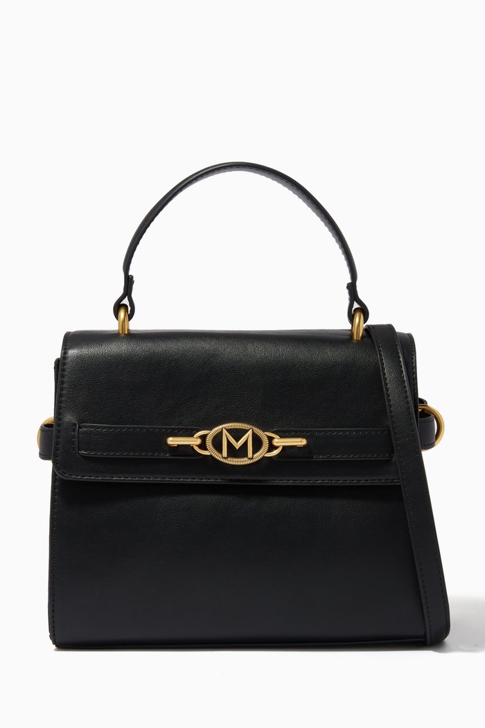 

Gabry Flapover Bag, Black