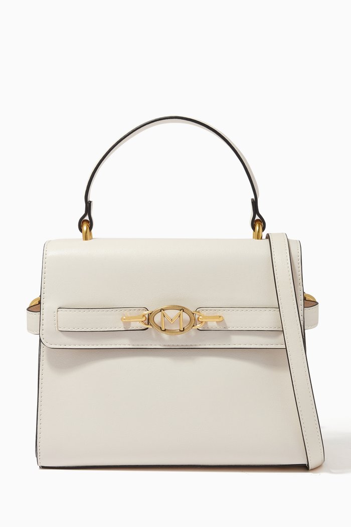 

Gabry Flapover Bag, White