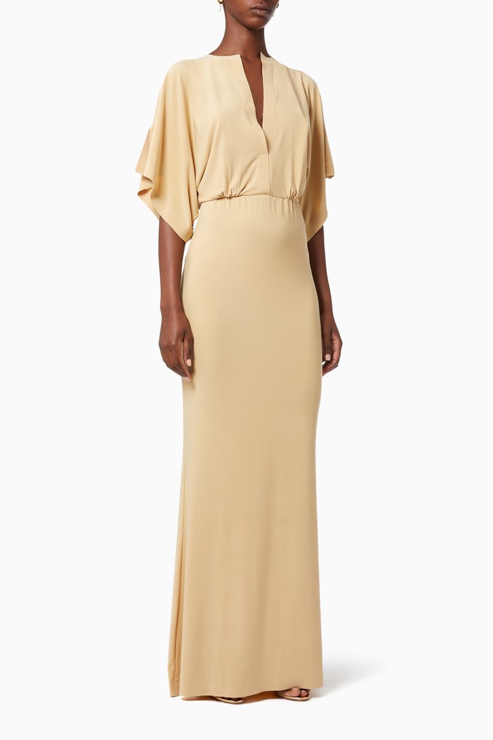 

Obie Gown in Poly Lycra, Neutral