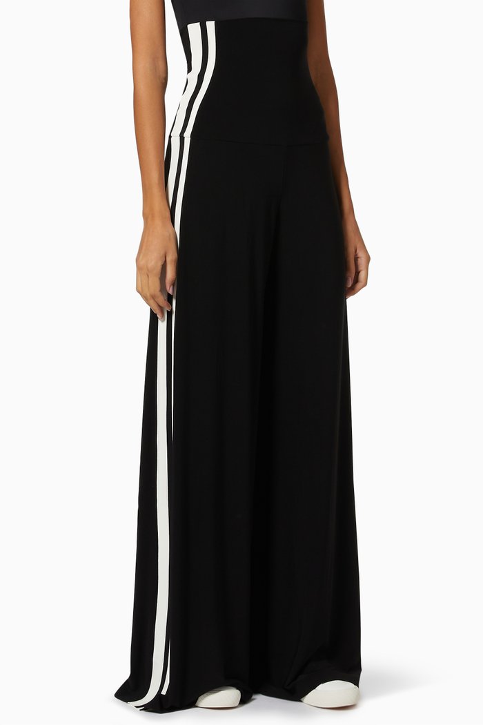 

Side Stripe Elephant Pants, Black