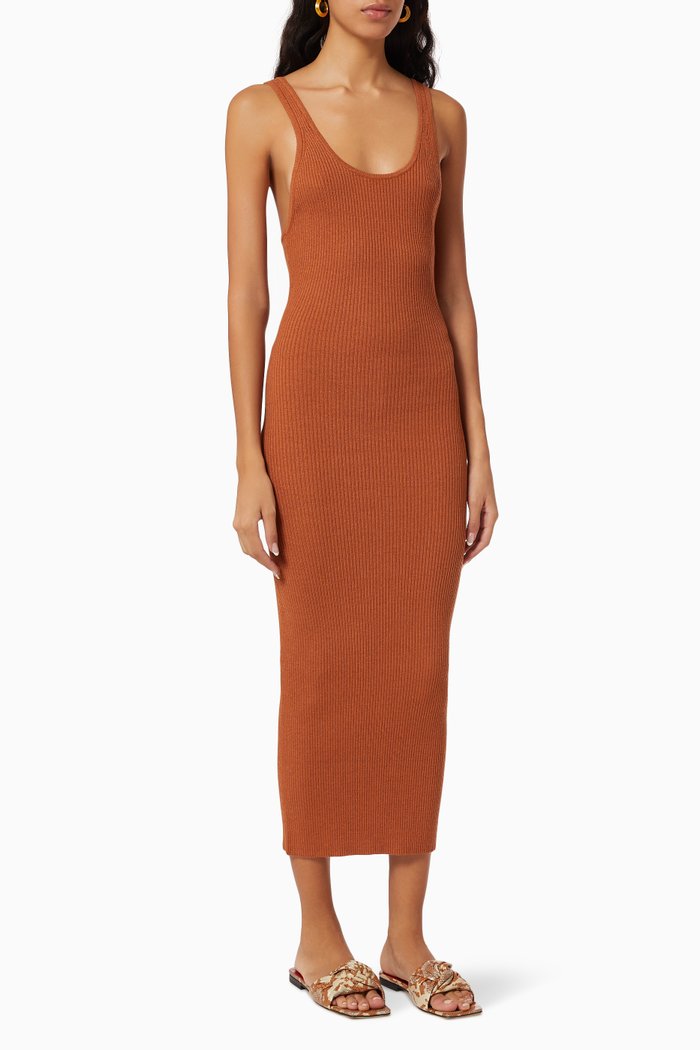 

Dreaming Wild Dress, Brown