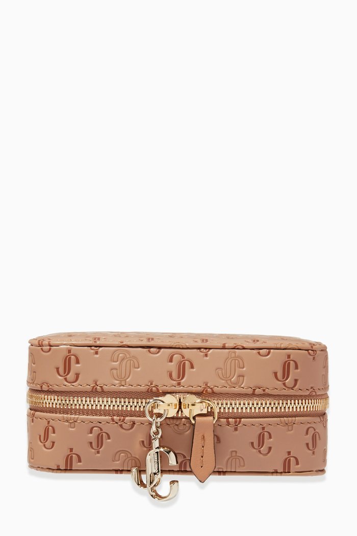 

Jewellery Case in JC Leather, Brown
