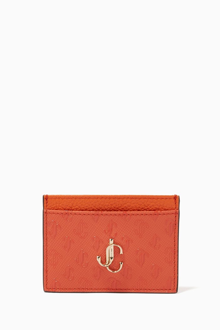 

Umika Card Holder in JC Leather, Orange