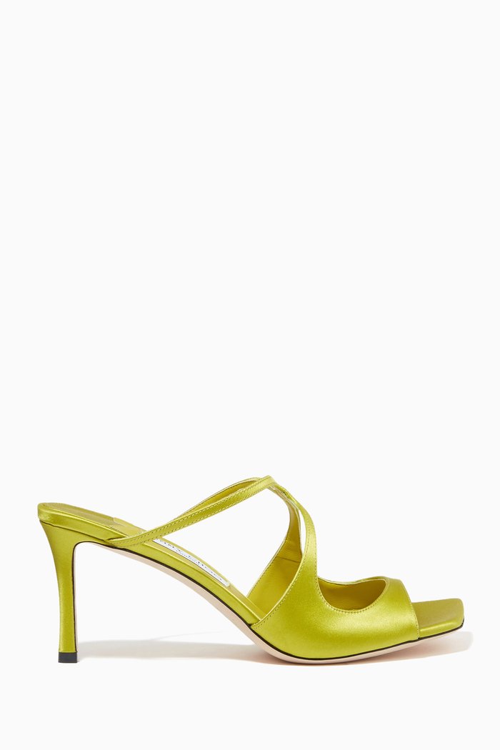 

Anise 75 Sandals in Satin, Green