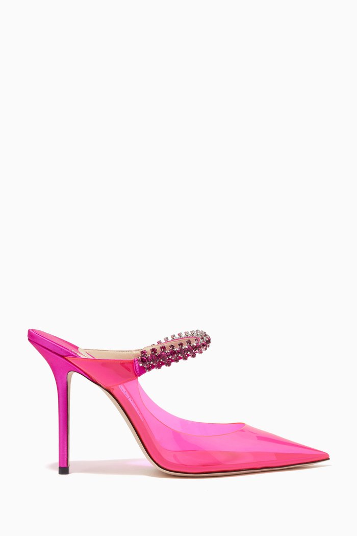 

Bing 100 Mules in Plexi, Pink