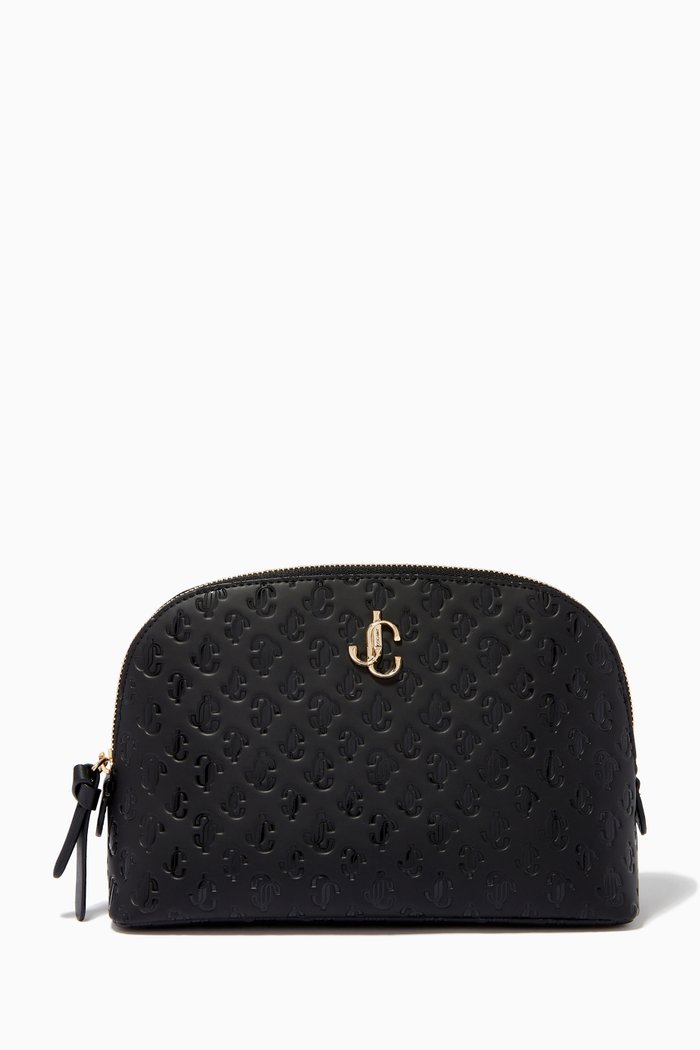 

Cosmetic Case in JC Leather, Black