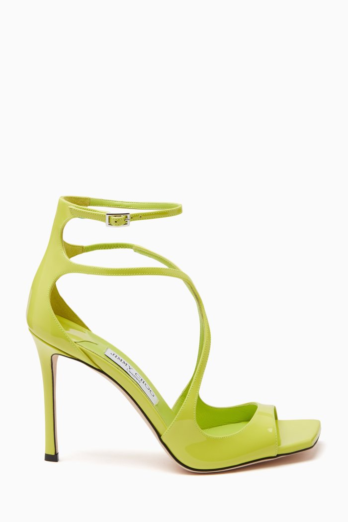 

Azia 95 Sandals in Patent Leather, Green