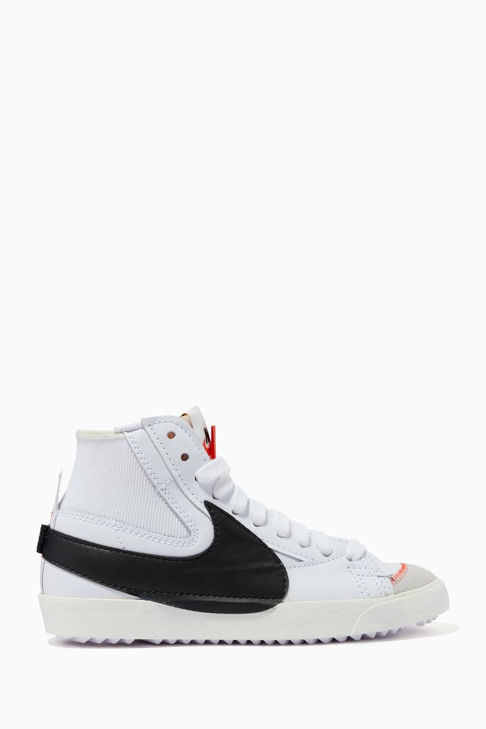 

Blazer Mid '77 Jumbo Sneakers in Leather, White