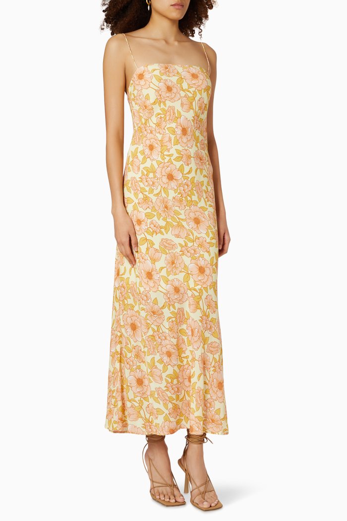 

Oh Darling Dress in Viscose, Orange