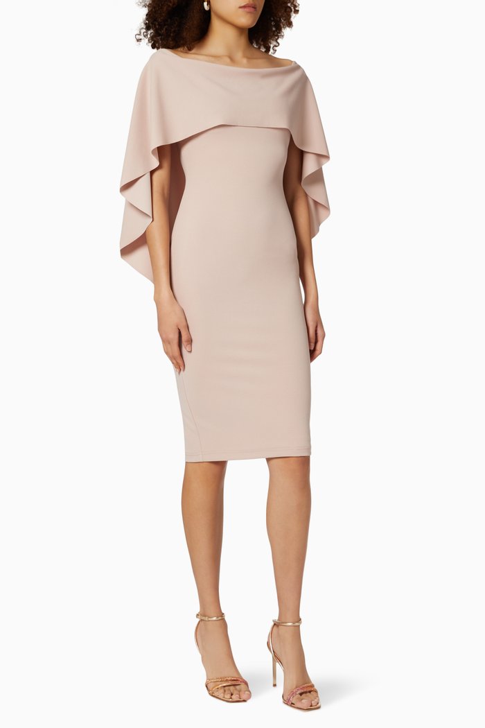 

Composure Dress in Scuba Crepe, Purple