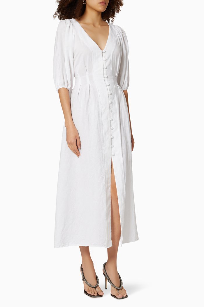 

Meadows Dress in Cotton, Neutral
