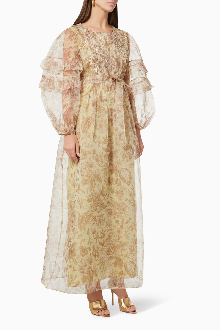 Claudine Sequin Dress, Neutral