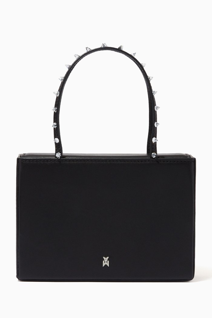 

Amini Julia Tote Bag in Nappa, Black