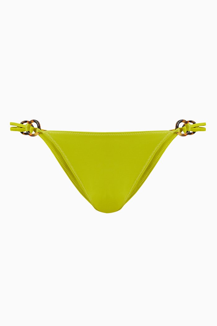 

Isadore Bikini Bottoms in ECONYL®, Green