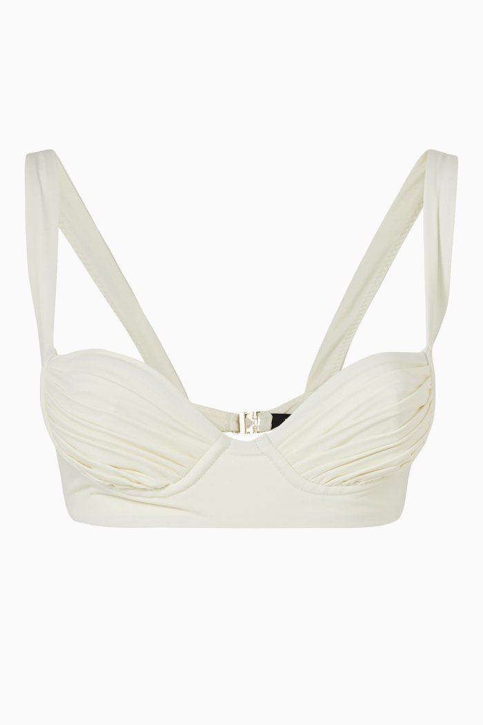 

Kelly Bikini Top in ECONYL®, Neutral