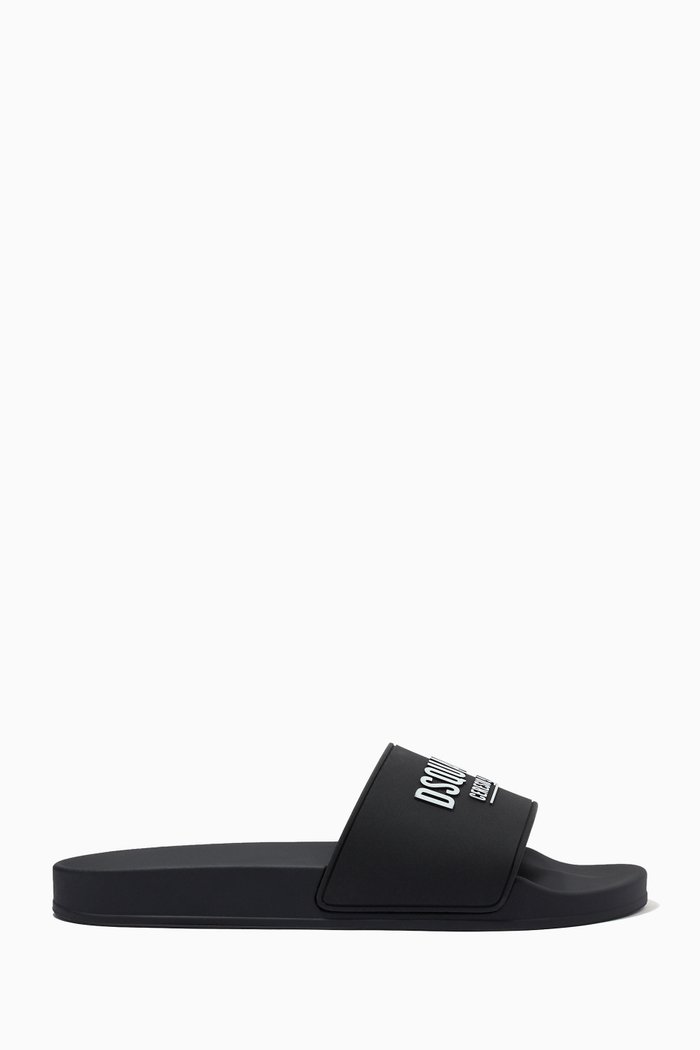 

Be Icon Slides in Rubber, Black
