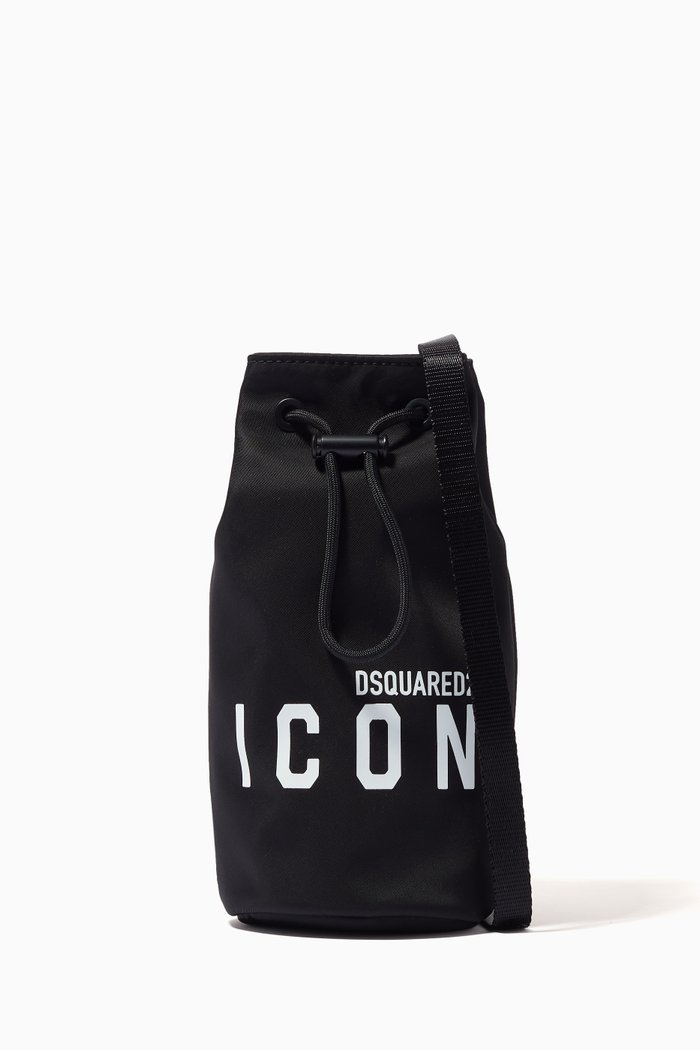 

Be Icon Bottle Holder in Nylon, Black