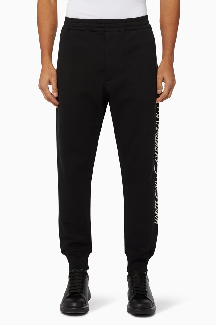 

Blake Illustration Joggers in Cotton Jersey, White