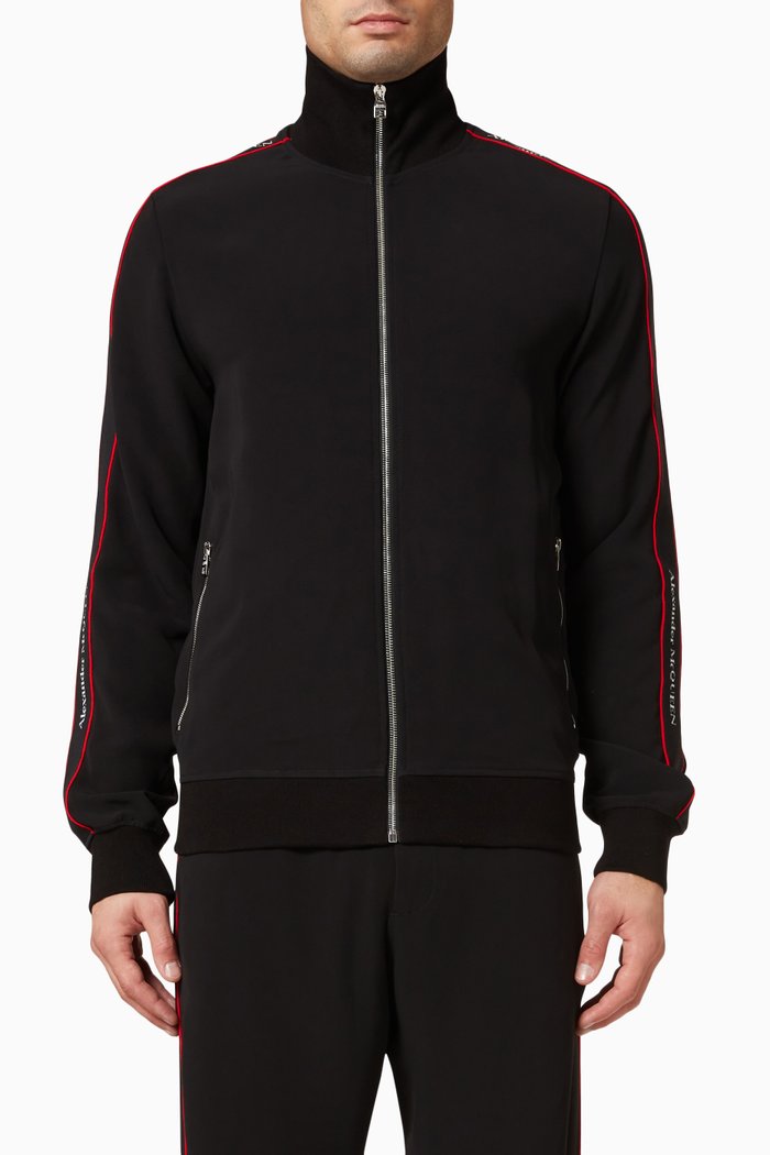 

Funnel Neck Jacket, Black