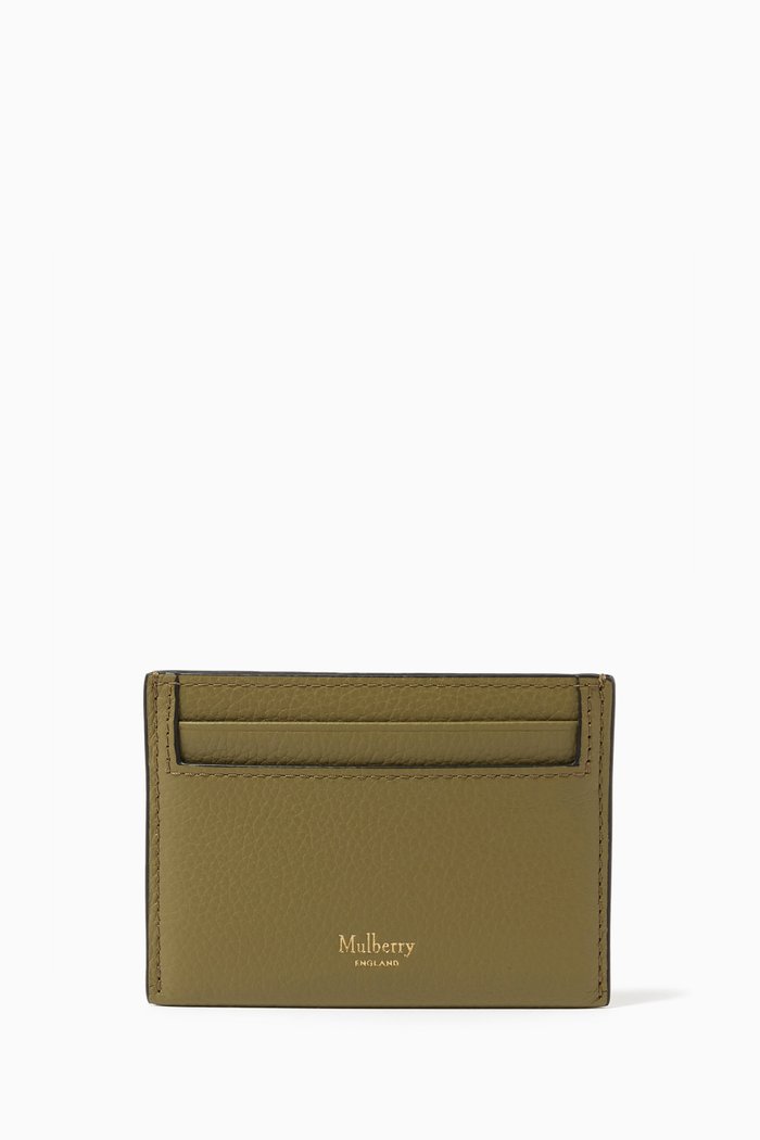 

Card Holder in Small Classic Grain Leather, Brown