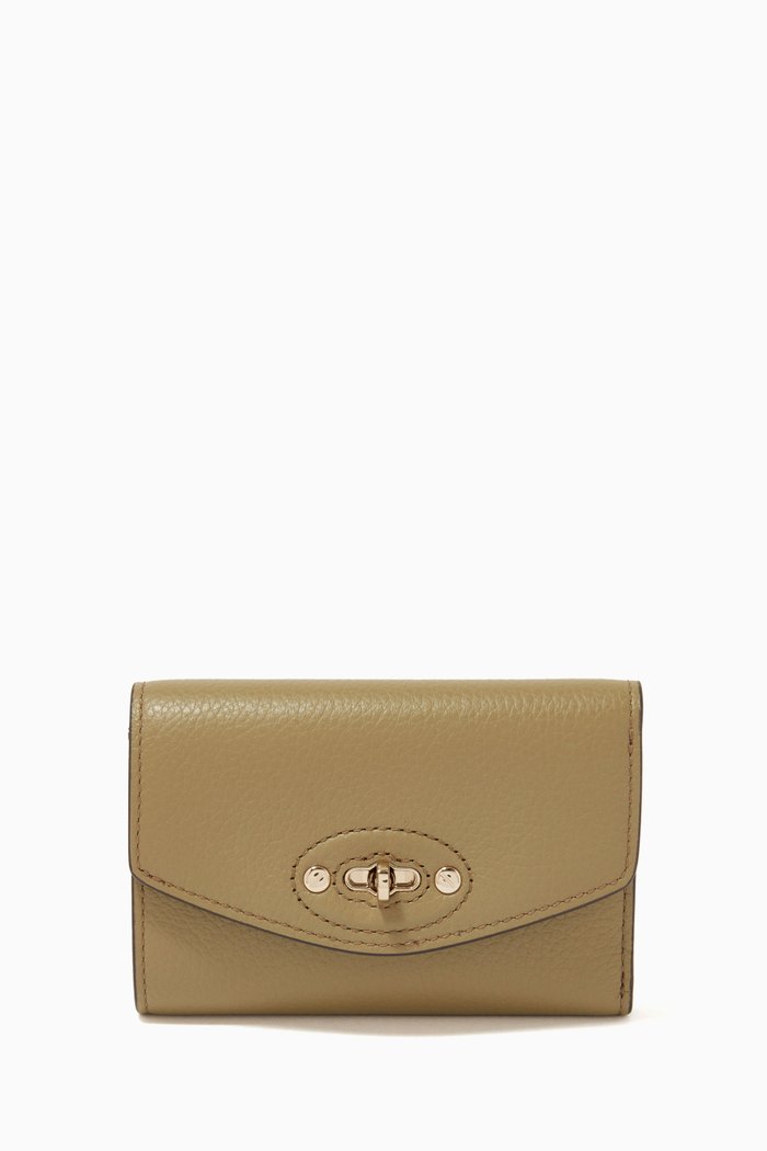 

Darley Multi-card Wallet in Heavy Grain Leather, Brown