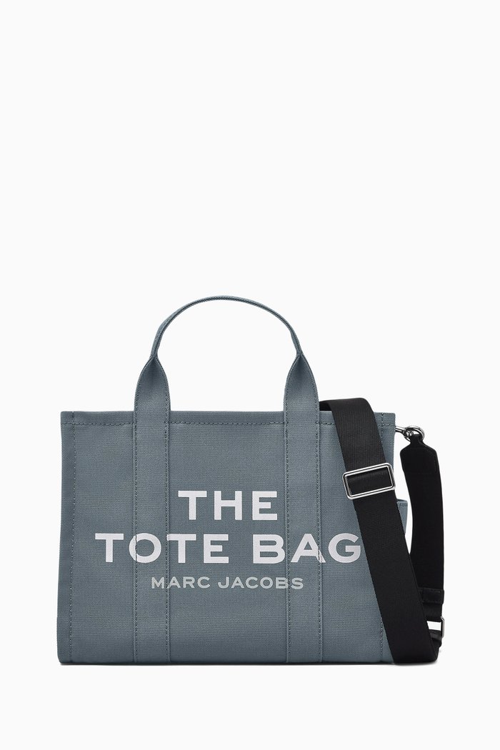 

The Medium Tote Bag in Cotton Canvas, Blue