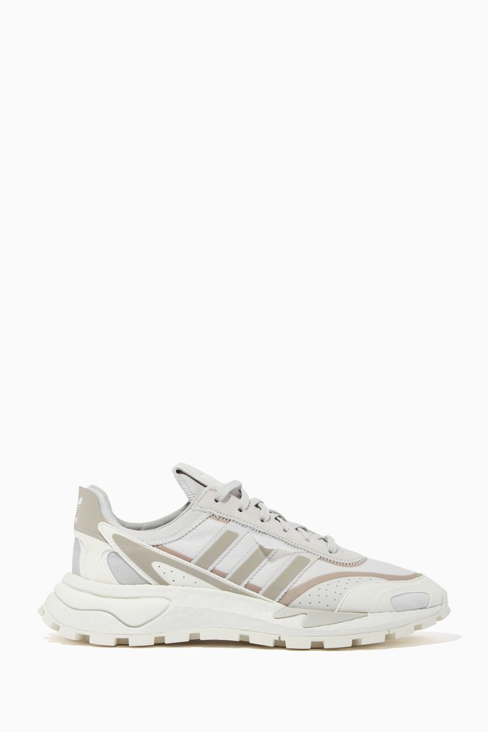 

Retropy P9 Sneakers in Textile & Suede, Grey